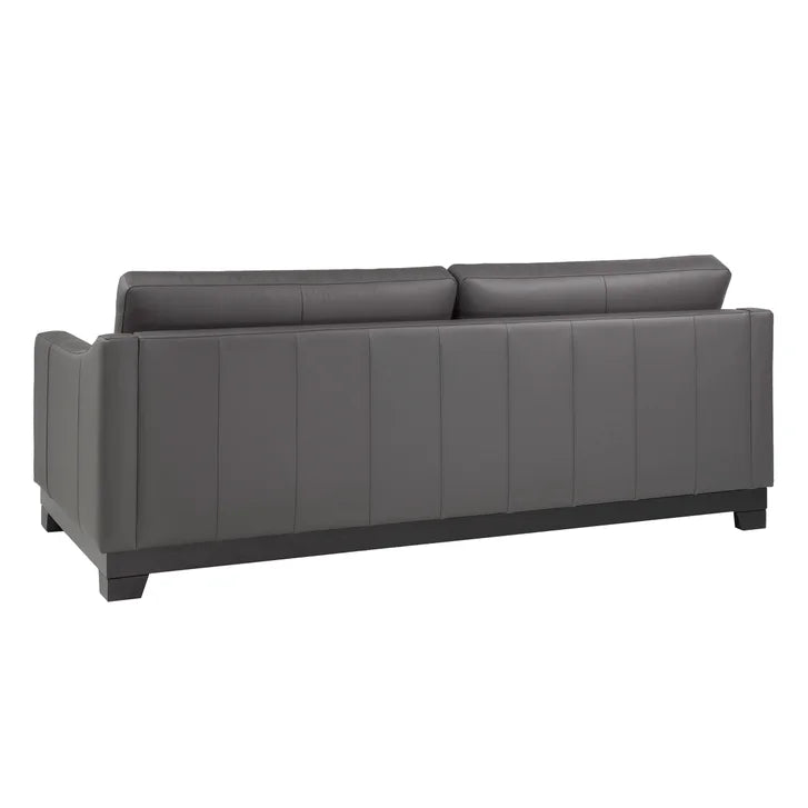 Omni Top-grain Leather Sofa, and Loveseat