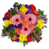 Carnival Bouquet with Vase