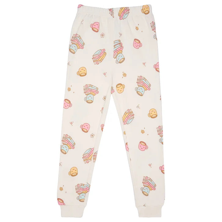 Pekkle Kids Organic Cotton 4-piece Pajama Set