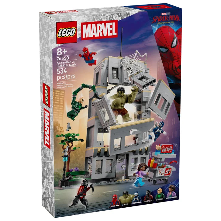 LEGO Marvel Spider-Man vs. Hulk Epic Clash 76350