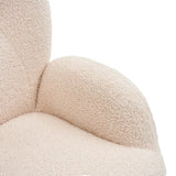 Chloe Juvenile Fabric Armchair, Cream