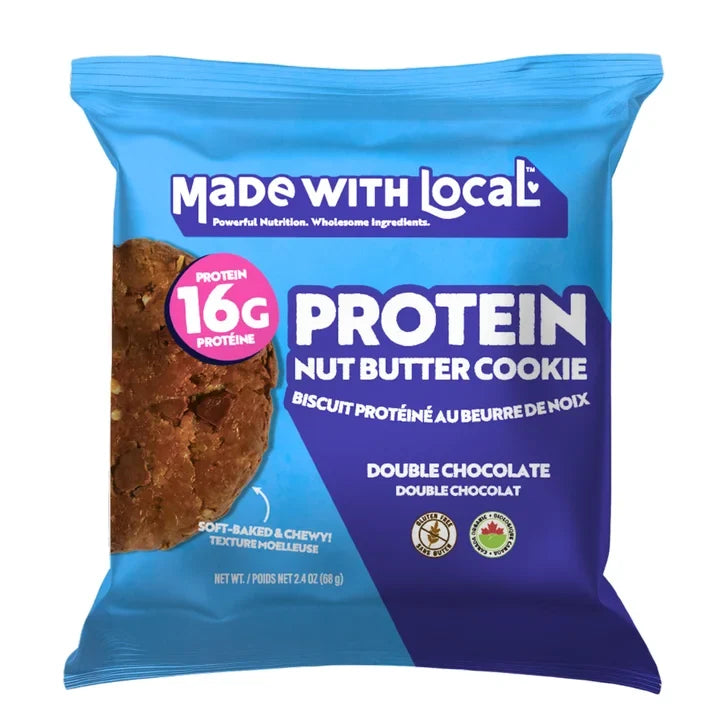 Made With Local Protein Nut Butter Cookies, Variety Pack, 24 × 68 g