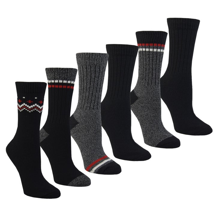 Roots Women’s Cozy Crew Sock, 6-Pairs