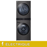 LG Single Unit Front Load WashTower with 5.2 cu ft. Steam Washer and 7.4 cu ft. Electric Steam Dryer