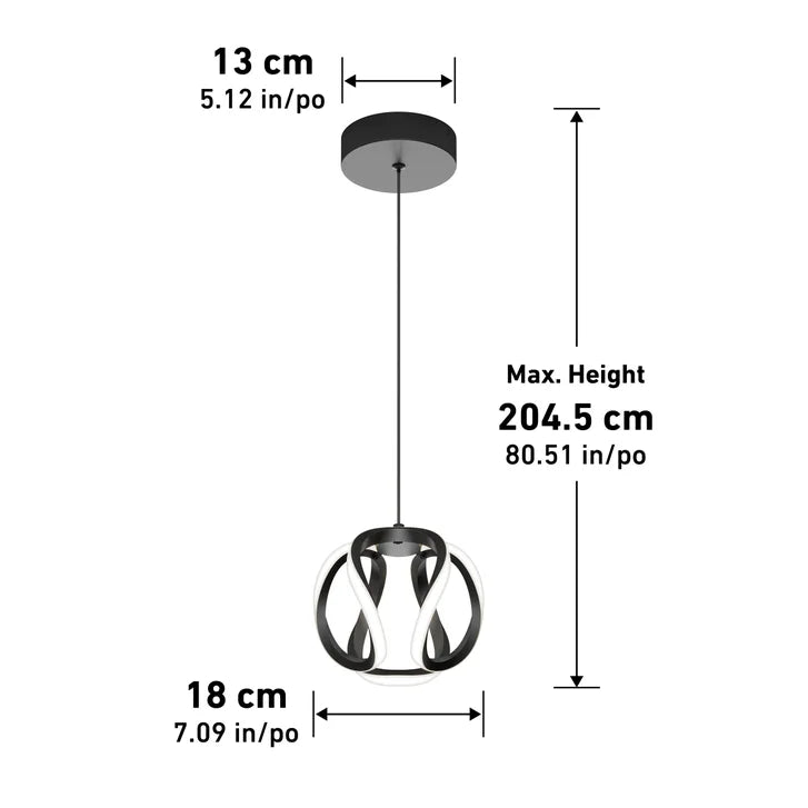 Artika Vivaldi 1-light Pendant Light