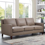 Prospera Home West Park Top-grain Leather Sofa