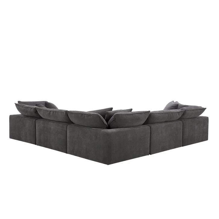 Aiden & Ivy Sereen 6-piece Fabric Sectional