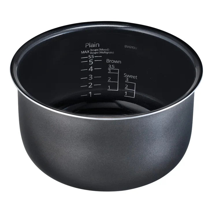 Tiger 5.5 cup (Uncooked) Rice Cooker with Multi-Function 1.7 mm Thick Non-Stick Inner Pot