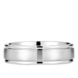 Classic White Gold Unisex Band