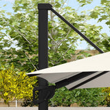 Sirio 4 m x 3 m (13 ft. x 10 ft.) Cantilever Umbrella