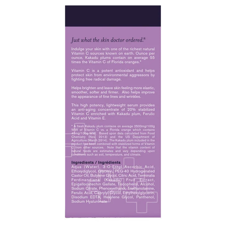 DERMAdoctor Kakadu C Serum