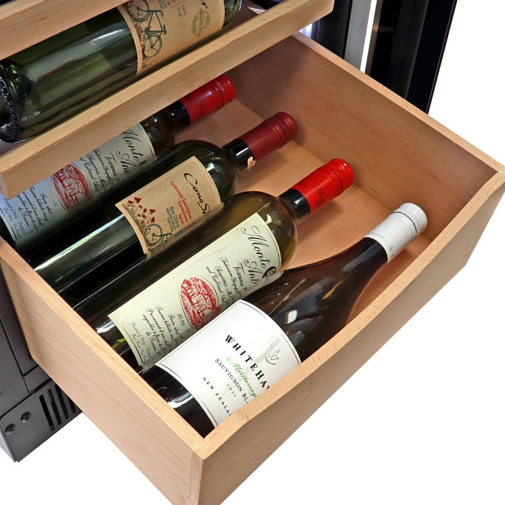 Kenmore Elite 18 in. 112 Bottle Built-In or Freestanding Single Zone Wine Cellar