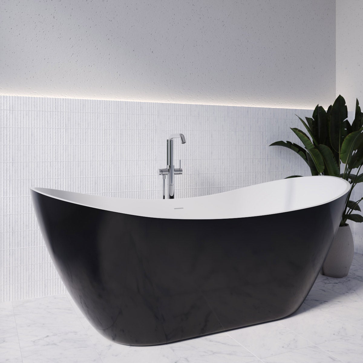 Streamline 71 in. Freestanding Bathtub with Expandable Bamboo Bathtub Caddy