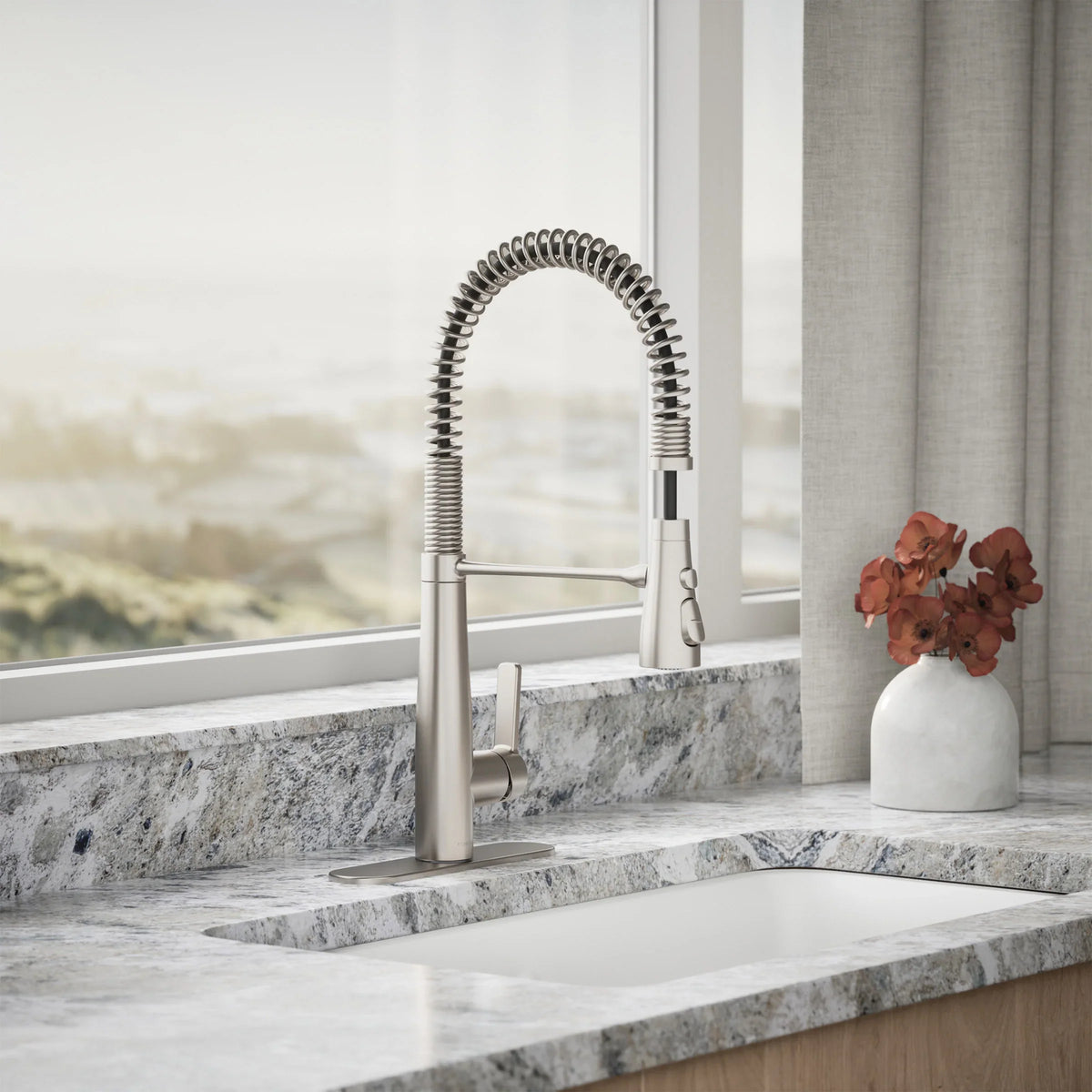 Kohler Vind Semi-professional Pull-down Kitchen Sink Faucet