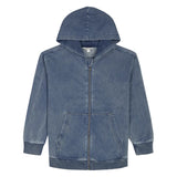 Calvin Klein Kids' Denim Zip Hoodie