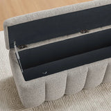 Aiden & Ivy Furniture – Fabric Storage Ottoman
