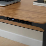 Nico Case 117 cm (46.1 in.) Height Adjustable Lift Desk, Black Frame