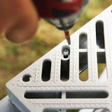Multinautic QP-320 Aluminium Roll-In Dock Kit Straight Line Configuration with Polymer Decking