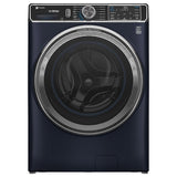 GE Profile 6.1 cu ft. Blue Front Load Washer with Smart Dispense Technology