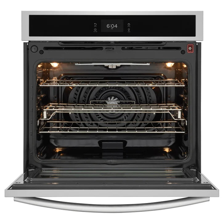 Frigidaire Gallery 30 in. 5.3 cu ft. Stainless Steel Electric Single Wall Oven with Stone-Baked Pizza Mode