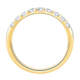 Round Brilliant Diamond Wedding Band (0.50 ctw)