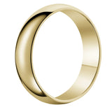 Yellow Gold Men's Wedding Band