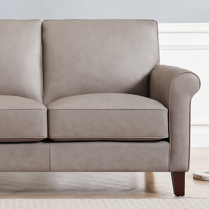 Prospera Home Larsen Top Grain Leather Sofa