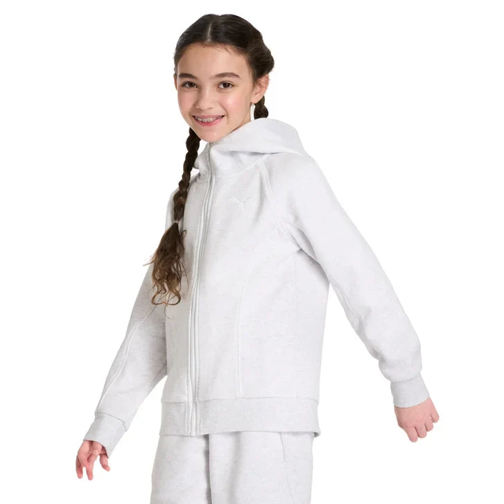 Puma Girls and Boys Fleece Full Zip Hoodie