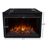 Real Flame Deland Grand Electric Fireplace