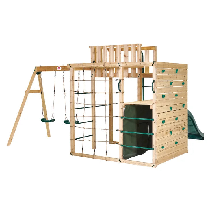 Plum Wooden Climbing Cube XL with Swing Arm