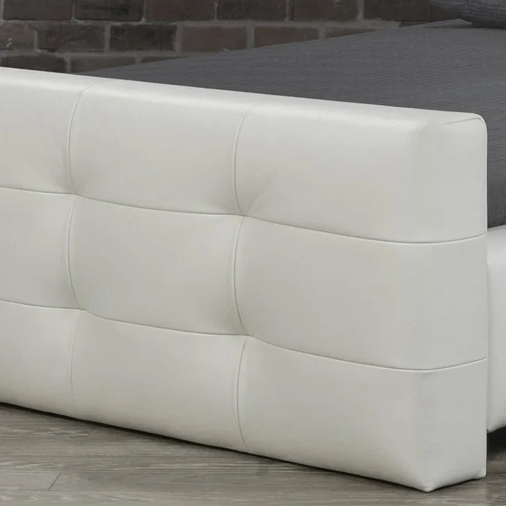 Venice Top Grain Leather Bed