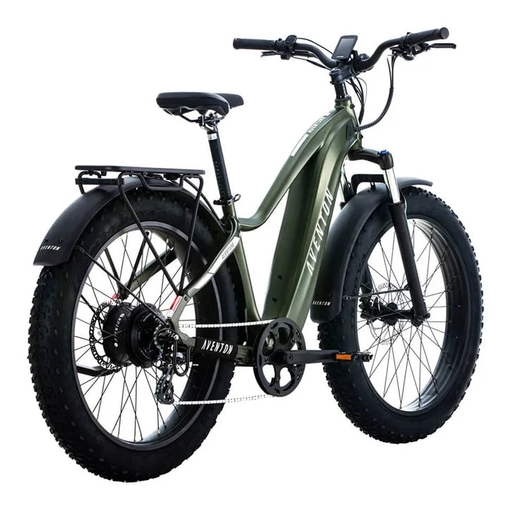 Aventon Aventure V2.5 Step Over Fat Tire E Bike, 97 km Max Range