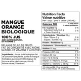 Grown Right Organic Mango Orange Juice, 2 x 1.89 L