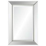 Rogue Rectangular Mirror with Beveled Mirror Frame
