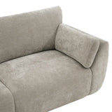 Cobbel 5 Piece Modular Fabric Sectional with Ottoman