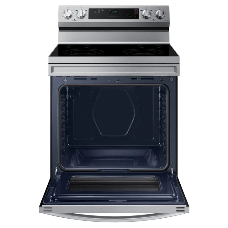 Samsung 30 in. 6.3 cu ft. Stainless Steel Electric Range with Steam Clean and Built-in Wi-Fi