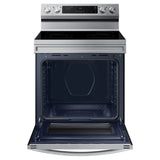 Samsung 30 in. 6.3 cu ft. Stainless Steel Electric Range with Steam Clean and Built-in Wi-Fi