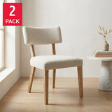 Pike and Main Fabric Dining Chair, 2-pack