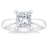 1.70 ct Princess Cut, Clarity VVS2, Colour G, Diamond Solitaire Ring