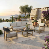 Amalfi 4-piece Patio Conversation Set
