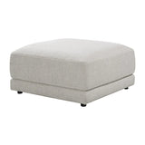 Aiden & Ivy Dayna 4-piece Modular Fabric Sofa with Ottoman
