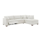 Thomasville Miles 2-piece Fabric Right-hand Facing Sectional with Power Footrests