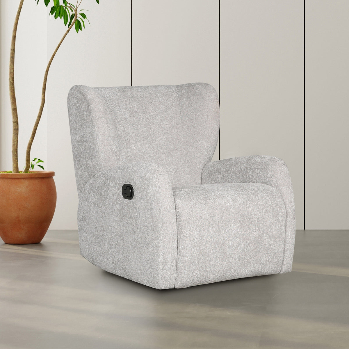 Nice Link – Lulla Fabric Rocker Recliner