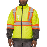 Holmes Workwear High-visibility Quilted Freezer Jacket