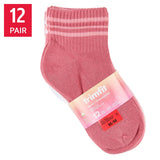 Trimfit Girls Socks, 12-Pair