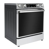 Hisense 30 in. 5.8 cu ft Stainless Steel Electric Slide-In Range with Air Fry and True Convection