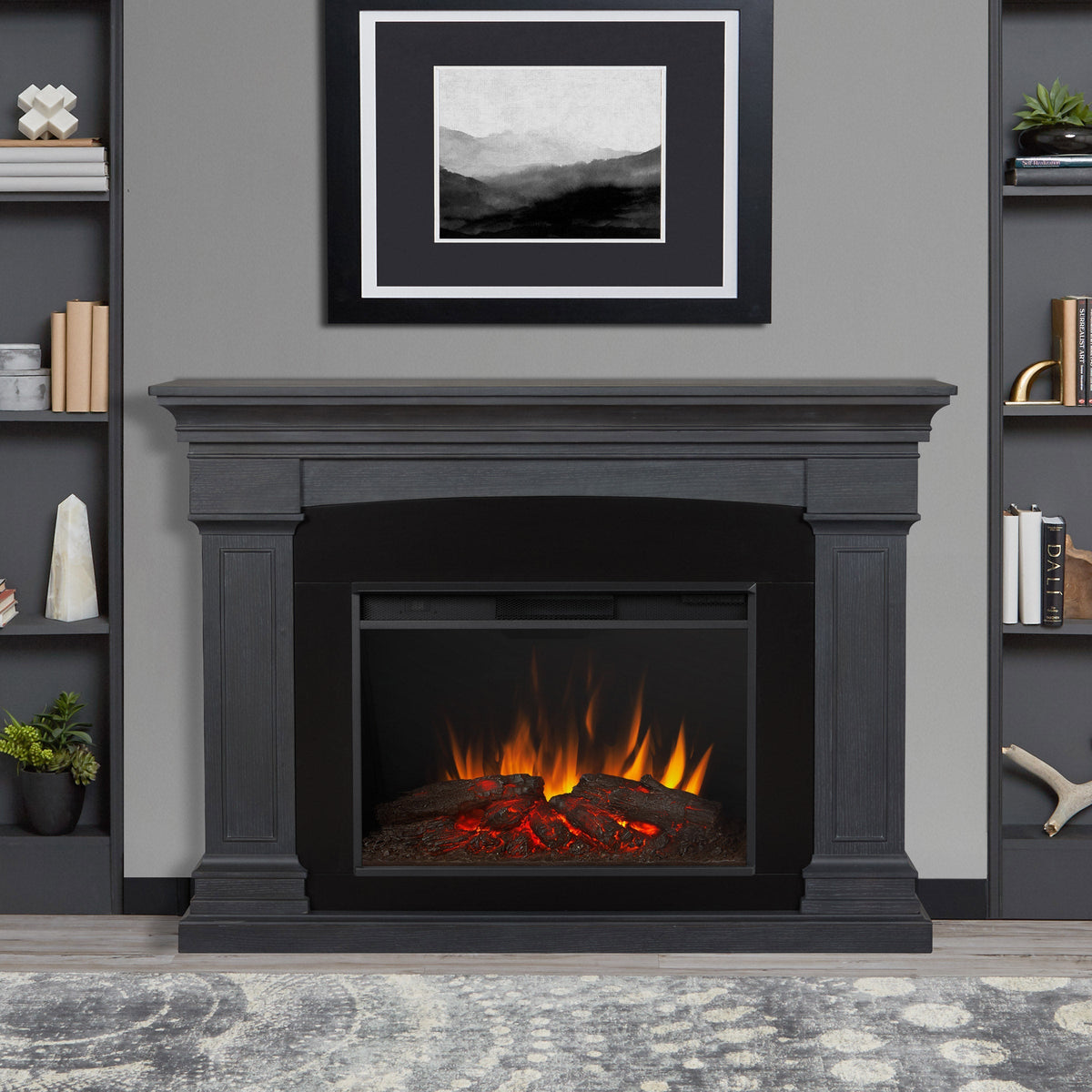 Real Flame Deland Grand Electric Fireplace