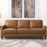Prospera Home West Park Top-grain Leather Sofa and Loveseat