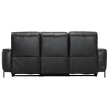 Simon Li - 3 Piece Top Grain Leather Power Reclining Sofa - Zero Gravity
