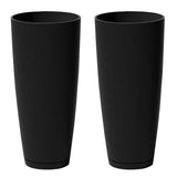 Veradek 28 in. Round Planter, 2-pack